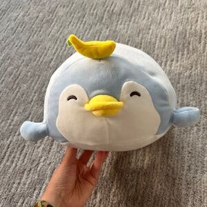 Squishmallow Miniso Life - Laying Penguin Toy